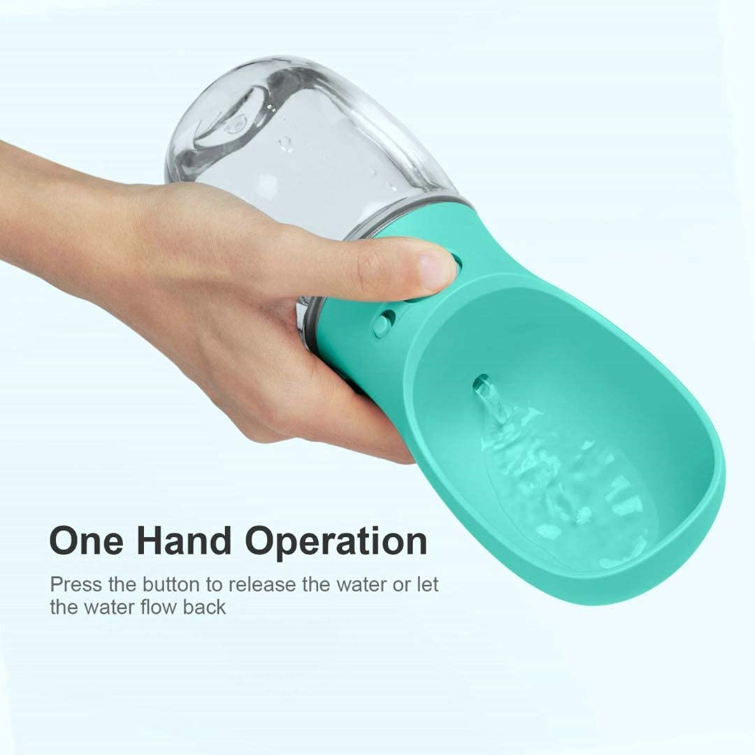 COTOP Dog Water Bottle-350ml/550ml Portable Dog Drinking Bottles for Walking Travel,Leak-Proof Puppy Doggy Drinking Dispenser & Feeder for Hiking, Camping, Outdoor Dog Drinking Bowl Dog Gift