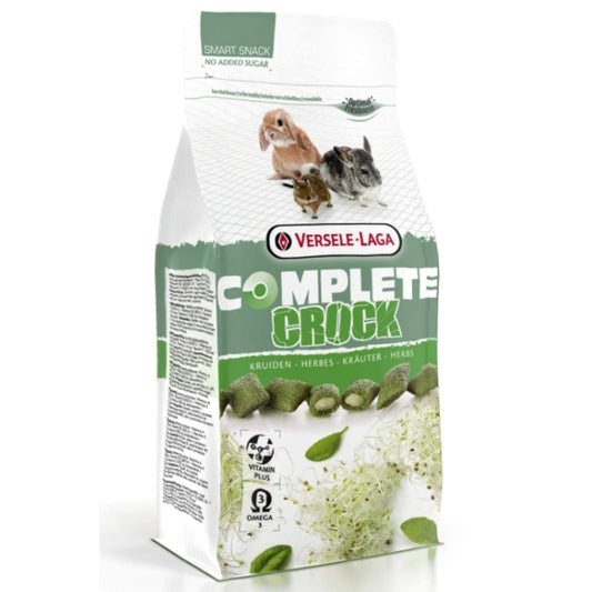 Versele-laga Vl Crock Complete Chinchilla & Degu Treat Herbs 50g, Transparent